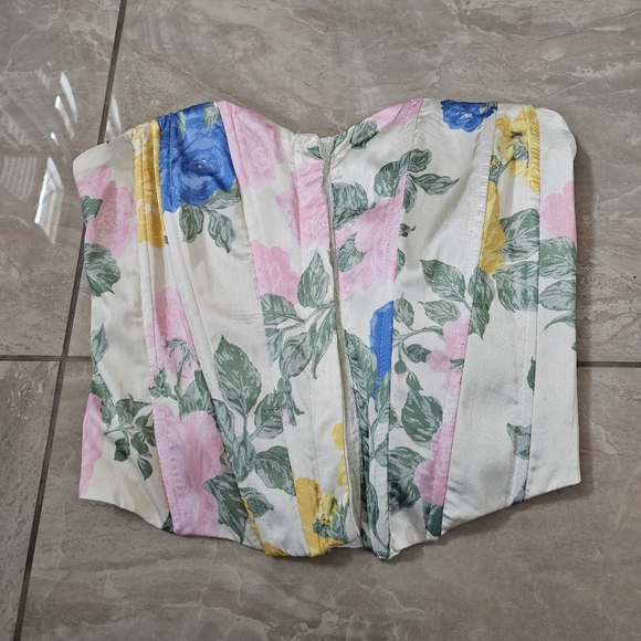 Forever 21 Corset Top Size Medium - Picture 1 of 5